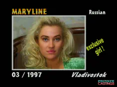 Thumbnail of Russian Teen Maryline In The Private Casting