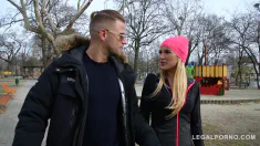 Thumbnail of From Outdoor Flirt To Indoor XXX Fuck With Athletic Blonde Babe Cherry Kiss