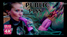 Thumbnail of TATTOO Teen PUBLIC ANAL Masturbation And PISS - Toy, Pee, Alternative, ATM, Gape (Goth, Punk, Alt Porn)