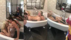 Thumbnail of Behind The Scenes Licking Pussy & Fucking In The Tub
