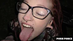 Thumbnail of Nutted On A Goth Girl On A Playground At Night