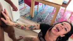 Thumbnail of Fucked Hard By The Neighbor! Monster Dildo, Fisting, Extreme Squirting, 100% Anal And So Horny Reality Porn