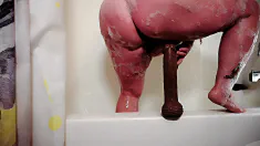 Thumbnail of Bathtime Masturbation With BBC Dildo